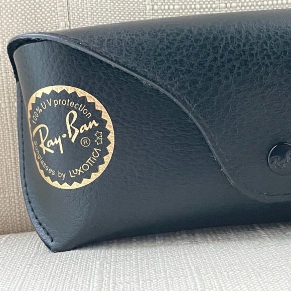 Ray-Ban Case Black Case for Sunglasses Semi Hard Case Authentic Ray-Ban - Picture 1 of 11
